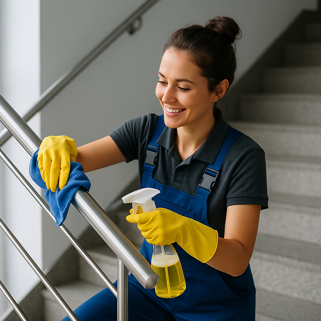 Professionelle Treppenhausreinigung in Wuppertal